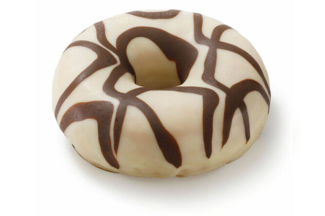 Donut witte chocola