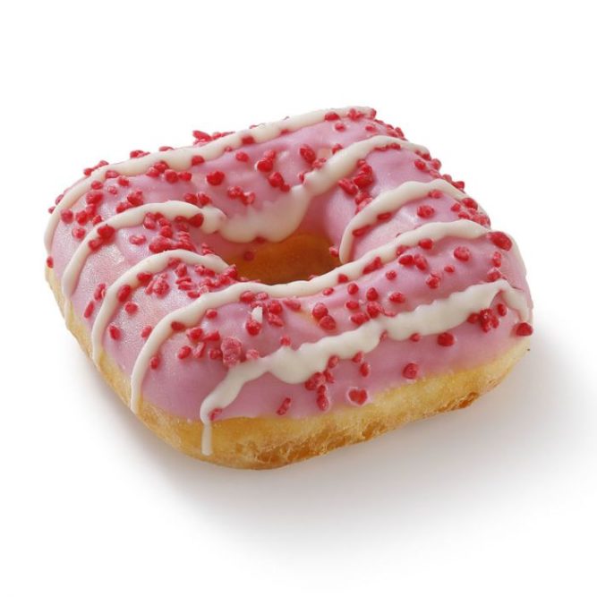 Donut crunchy pink