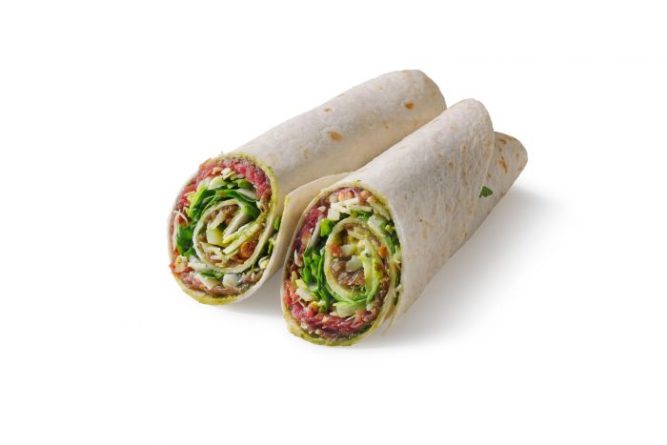 Wrap carpaccio