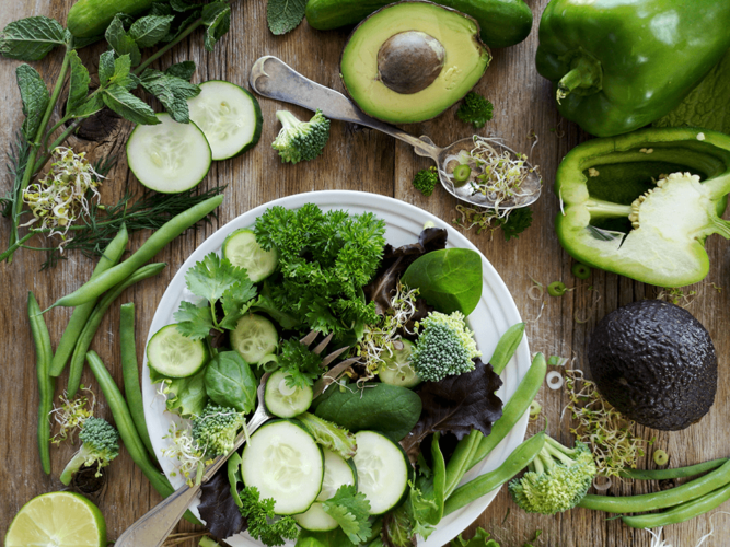 Groene salade