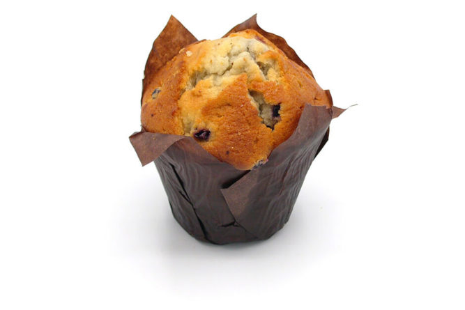 Muffin blueberry