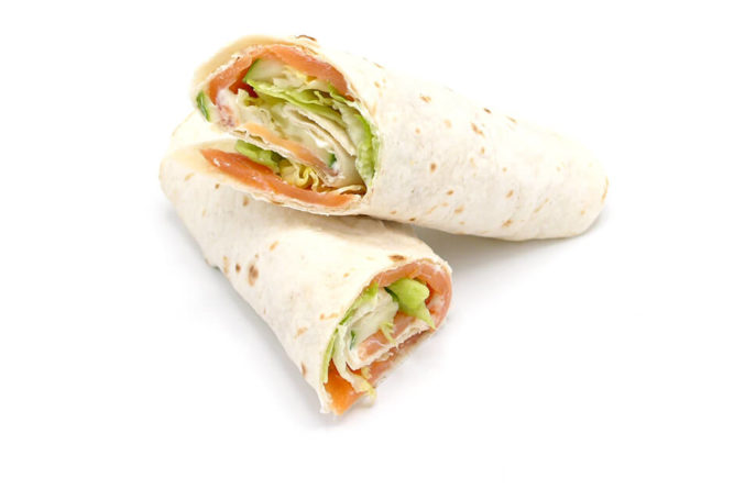 Wrap zalm