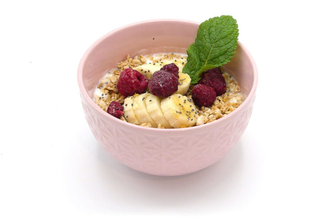 Yoghurt met cruesli