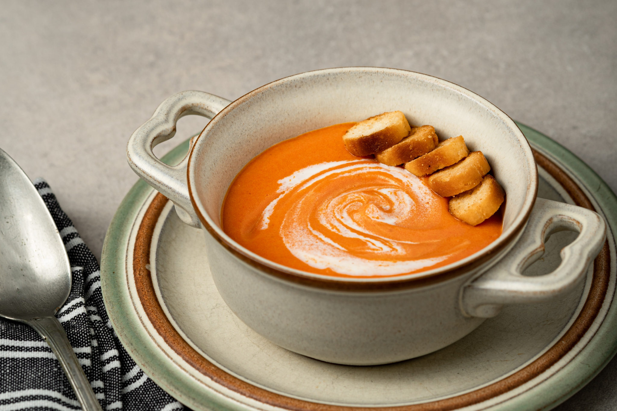 Vegetarische soep voor Kerst Lunch.nl