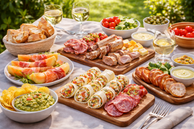 koude borrelhapjes makkelijk