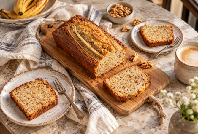 bananenbrood gezonde snack